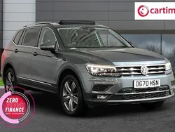 Grey Used 2020 VW Tiguan Allspace SEL SUV | £22,000 (Good price)