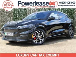 Black Used 2022 Ford Mustang Mach-E Extended Range SUV | £25,989 (Super price)