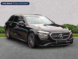 Black Used 2024 Mercedes E300 AMG Line Premium Plus Estate | £49,353