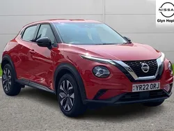 Red Used 2022 Nissan Juke Acenta SUV | £13,989 (Fair price)