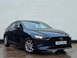 Blue Used 2022 Mazda 3 Hatchback | £12,998 (Good price)