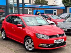 Red Used 2016 VW Polo Match Hatchback | £8,580 (Fair price)