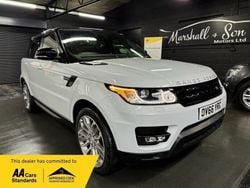 White Used 2017 Land Rover Range Rover Sport HSE Dynamic SUV | £23,699 (Good price)