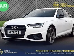 White Used 2019 Audi A4 Black Edition Sedan | £15,995 (Fair price)