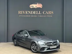 Grey Used 2020 Mercedes C220 AMG line Sedan | £20,980 (Fair price)