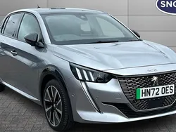 Grey Used 2022 Peugeot e-208 Premium Hatchback | £14,359 (Fair price)
