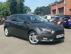 Grey Used 2017 Ford Focus Zetec Hatchback | £7,195 (Good price)