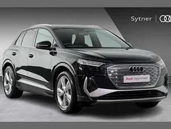 Black Used 2025 Audi Q4 e-tron S-Line SUV | £37,000 (Fair price)