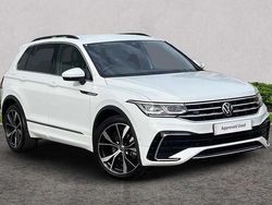 White Used 2023 VW Tiguan R-line SUV | £26,995 (Fair price)