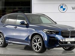 Blue Used 2022 BMW X5 M Sport SUV | £45,347 (Super price)