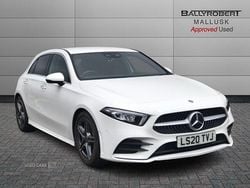 White Used 2020 Mercedes A220 AMG Line Premium Hatchback | £19,695 (Fair price)
