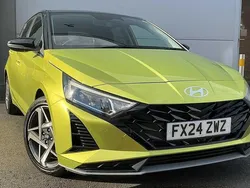 Yellow Used 2024 Hyundai i20 Premium Hatchback | £17,990 (A bit pricey)