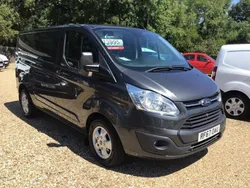 Grey Used 2018 Ford Transit Custom Limited Van | £13,995 (Expensive)