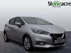 Silver Used 2019 Nissan Micra Acenta Hatchback | £9,995 (Fair price)
