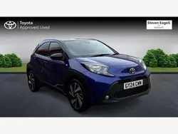 Blue Used 2024 Toyota Aygo Hatchback | £13,752 (Fair price)