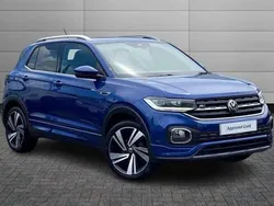 Blue Used 2022 VW T-Cross R-line SUV | £19,895 (Fair price)