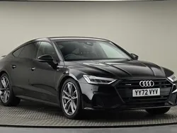 Mythos black metallic Used 2023 Audi A7 Sportback Black Edition Hatchback | £35,000 (Fair price)