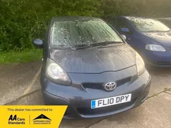 Grey Used 2010 Toyota Aygo Hatchback | £2,399 (Fair price)