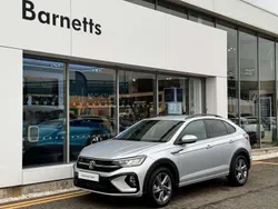 Silver Used 2024 VW Taigo R-line SUV | £24,999 (Expensive)
