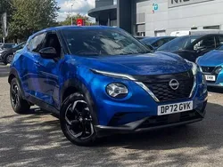 Blue Used 2022 Nissan Juke N-Connecta SUV | £16,490 (Good price)