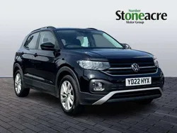 Black Used 2022 VW T-Cross SE SUV | £15,500 (Fair price)