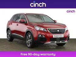 Red Used 2019 Peugeot 3008 Allure SUV | £10,369 (Fair price)
