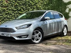 Silver Used 2017 Ford Focus Titanium Hatchback | £5,290 (Good price)