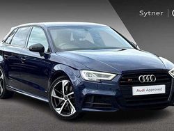 Blue Used 2019 Audi S3 Sportback Black Edition Hatchback | £21,250 (Fair price)