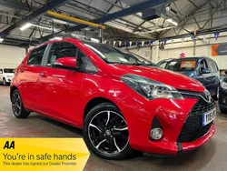 Red Used 2015 Toyota Yaris Sport Hatchback | £4,989 (Fair price)