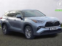 Silver Used 2021 Toyota Highlander SUV | £28,199 (Fair price)