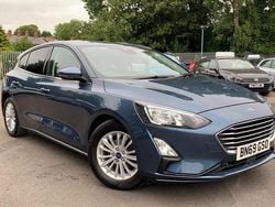 Blue Used 2020 Ford Focus Titanium Hatchback | £9,495 (Fair price)