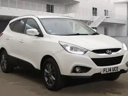 White Used 2014 Hyundai ix35 SE SUV | £5,490 (Fair price)