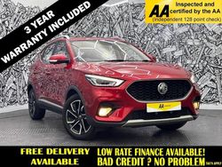 Red Used 2022 MG ZS Exclusive Sedan | £11,595 (Fair price)