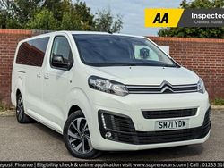 White Used 2021 Citroën Spacetourer Flair Van | £31,499 (Expensive)