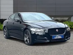 Solid ebony Used 2016 Jaguar XE R-Sport Sedan | £11,990 (Fair price)