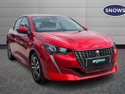 Red Used 2021 Peugeot 208 Allure Premium Hatchback | £13,523 (Fair price)