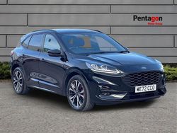 Black Used 2022 Ford Kuga ST-Line X SUV | £19,995 (Fair price)