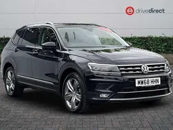 Black Used 2018 VW Tiguan Allspace SEL SUV | £17,695 (Expensive)