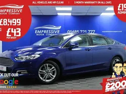 Blue Used 2018 Ford Mondeo Zetec Hatchback | £8,499 (Fair price)