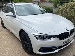 White Used 2018 BMW 320 Sport Line Estate | £15,999 (Super price)