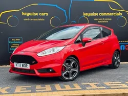Red Used 2017 Ford Fiesta ST Hatchback | £11,990 (A bit pricey)