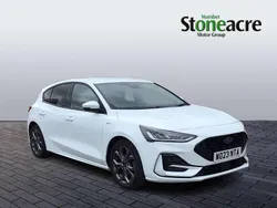White Used 2023 Ford Focus ST-Line Hatchback | £14,195 (Fair price)