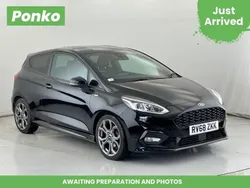 Black Used 2018 Ford Fiesta ST-Line Hatchback | £8,350 (Fair price)