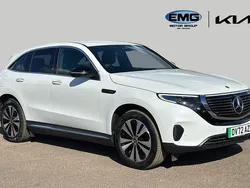 White Used 2022 Mercedes EQC400 SUV | £24,895 (Super price)