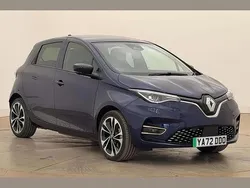 Blue Used 2022 Renault Zoe Iconic Hatchback | £12,595 (Fair price)