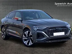 Grey Used 2024 Audi Q8 e-tron Comfort SUV | £50,999