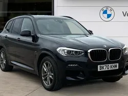 Black Used 2020 BMW X3 M Sport SUV | £27,521 (Fair price)