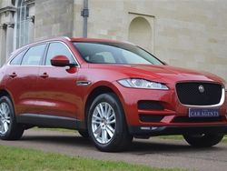 Red Used 2017 Jaguar F-Pace Portfolio SUV | £17,995 (A bit pricey)