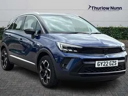 Blue Used 2022 Vauxhall Crossland Ultimate SUV | £14,299 (Fair price)