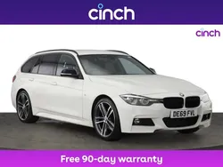 White Used 2019 BMW 320 M Sport Estate | £18,999 (Fair price)